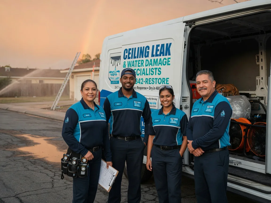 Ceiling Leak Cleanup company in Davis, OK